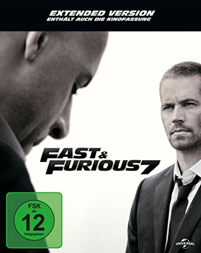 Fast & Furious 7 - Extended Version - Steelbook [Blu-ray] (Limited Edition)