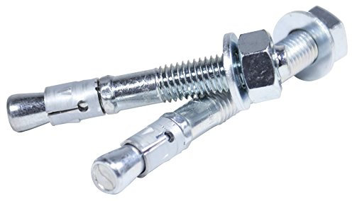 Goujon métallique traversant avec écrou et rondelle FBN Fischer - Longueur 126 mm - Diamètre 10 mm - Vendu par 20
