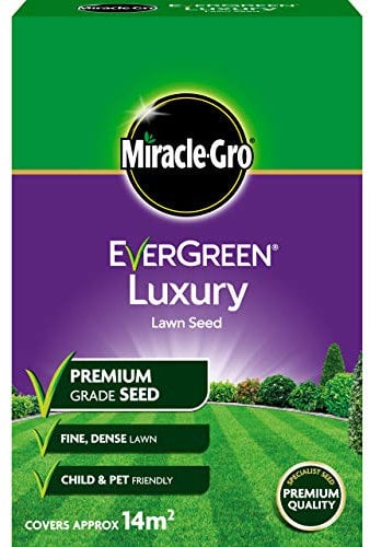 Evergreen Luxury Lawn Grass Seed 420g