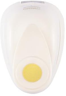Vaessen Creative 21435-541 Perforatrice de Papier, Taille XS, Cercle, Pour Projets DIY, Scrapbooking, Création de Cartes et Plus, La couleur peut varier