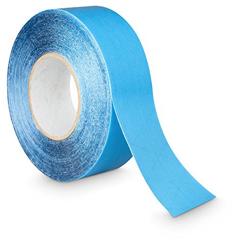 BMD - DS doppelseitiges Montageklebeband (Blau - 50 mm x 50 lfm) für Dampfbremsen Dampfsperren auf harten Untergründen