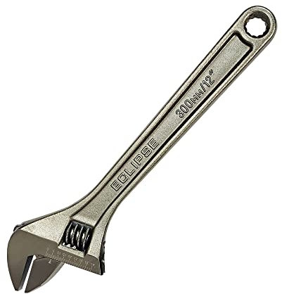 Eclipse Professional Tools ADJW12S Chiave regolabile da 12, impugnatura standard