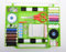 Kleiber + Co.GmbH Universalnähkästchen Nähkästchen, Diverse, grün, 27 x 22 x 3,2 cm
