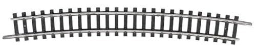 Trix 14918 N Gebogenes Gleis R 5 – 15 Grad, 10er Set