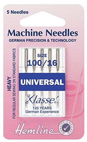 Hemline Machine Needles - Universal 110/18 (Heavy)
