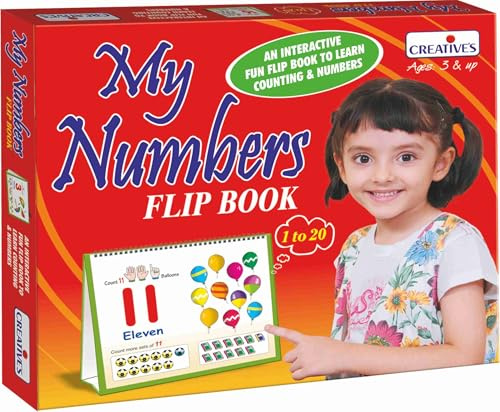 Creative Educational Pre-School My Numbers Flip Book