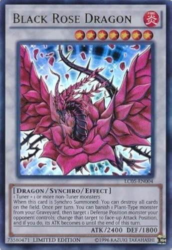 Yu-Gi-Oh! - Black Rose Dragon (LC5D-EN099) - Legendary Collection 5D's Mega Pack - 1st Edition - Common