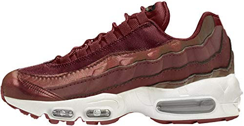 Nike Wmns Air MAX 95 SE, Zapatillas de Deporte Mujer, Multicolor (Burgundy Crush/Burgundy Crush/White 600), 36.5 EU