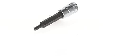 GEDORE Schraubendrehereinsatz Bit Innensechskant, lang, SW 3 mm, 1/4 6,3 mm, Schraubenziehereinsatz, Werkzeug, IN 20 L3-60