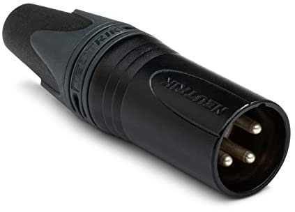 Neutrik Nc3MXX-Bag Male 3 Pin Xlr Line Plug, Black