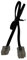 Synergy 21 TK ISDN-Kabel 0.5m schwarz