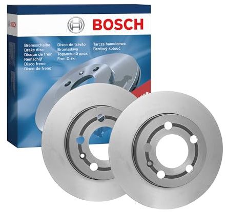 BOSCH 0 986 478 481 Bremsscheibe - (Paar) | Massive Bremsscheiben - ECE-R90-zertifiziert - verlässliche Bremsleistung, Korrosionsschutz