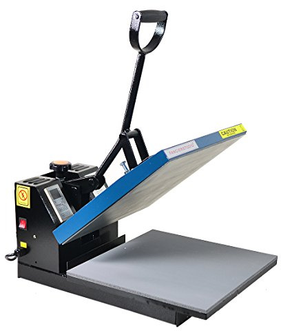 Fancierstudio Digital Heat Press 15 x 15 Sublimation Rhinestone Heat T-Shirt Machine15x15 B/BLK