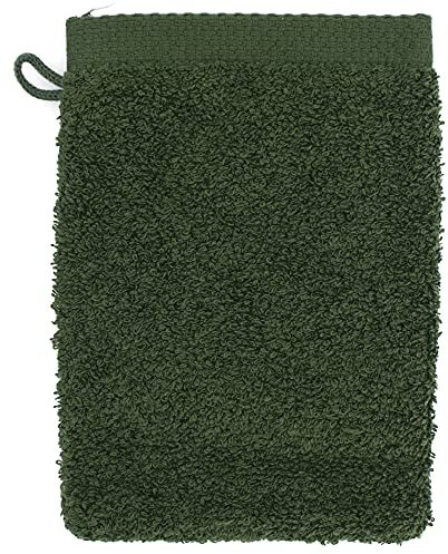 Linnea Gant de Toilette 16x21 cm Pure Kaki 550 g/m2