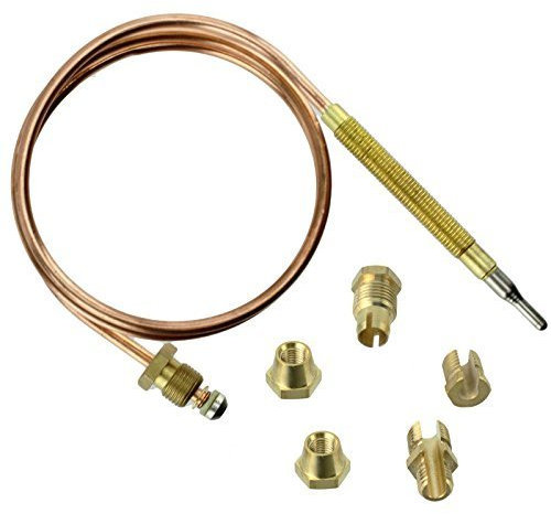 Spares2go Universal Thermocouple Kit & Fixings (900mm)