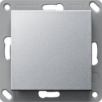 Funk-Wandsend. batterielos 1fach Aluminium 242126 4010337463870 Gira
