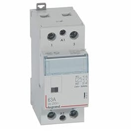412527 Legrand - Contacteur De Puissance Cx³ Bobine 230v~ - 2p - 63a - Contact 2no - 2 Modules