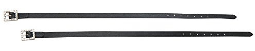 Riding World Unisex Erwachsene 922072002 Sporenriemen aus Kristall, Schwarz