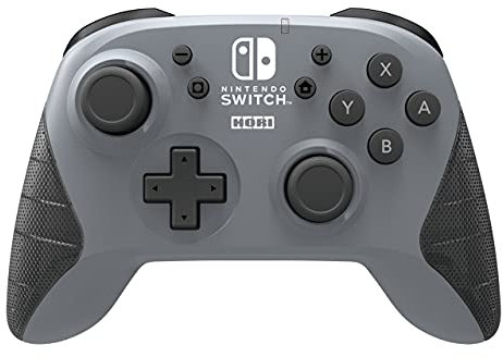 HORI Kabelloses Horipad (Grau) Controller für Nintendo Switch - Offiziell Lizenziert