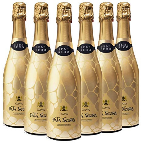 Pata Negra - Cava Semi Seco - Caja de 6 Botellas x 750 ml