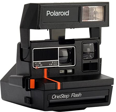 Impossible PRD2500 Polaroid Red Stripe 600 Appareil Photo pour PX Film (Noir)