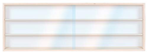 Alsino V-100.3A Vitrine Spur HO & N Regal H0 100 cm mit Nuten