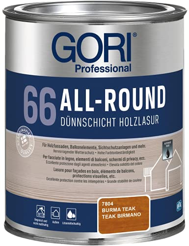 Gori 66 Holzschutzlasur Allround Lasur - für aussen 750 ml Kiefer 7802