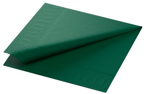 Duni Servietten 33 x 33 cm 1/8 F 3-lagig, jägergrün
