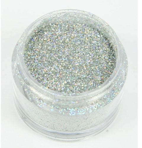Holly Cupcakes Stunning Sparkly Decorating Glitter: Silver Hologram