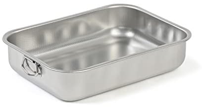 Steel Pan rosticciera Teglia INOX/INAD.High cm.40