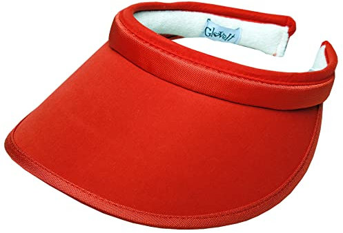 Glove It Damen V206 Solid Visier, Rot, Einheitsgröße