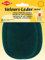 Kleiber Velour-Leder Flicken wasserblau, 5 x 10 cm