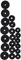 Merriway BH03439 (21 Pcs) Assorted Tap Washers for Hot & Cold 3/8 x 1/2 x 3/4 inch BSP - Pack of 21 Pieces, Silver