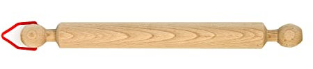 KASANOVA Mattarello in legno da 40 cm beige Utensili e accessori