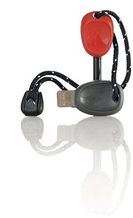 Light My Fire Feuerstahl Scout für 3.000 Zündungen Firesteel, rot, OneSize
