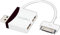 Logilink UA0181 USB 2.0-Hub mit Dock Connector (2-Port, 0,1m)