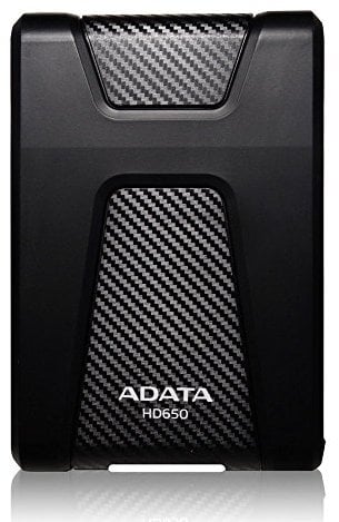 ADATA HD650 - 1 TB, externe Festplatte mit USB 3.2 Gen.1, schwarz