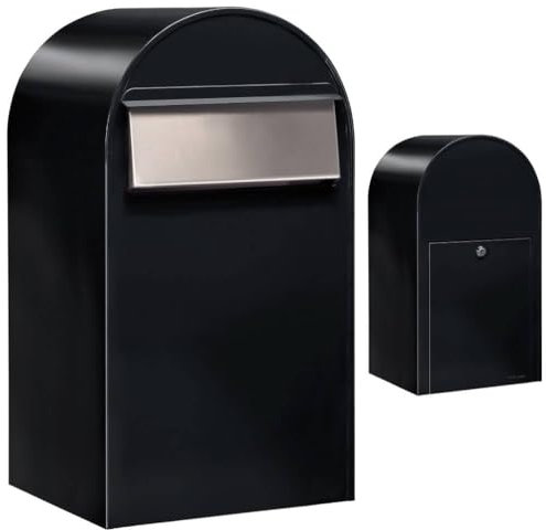 Bobi Grande B Briefkasten schwarz