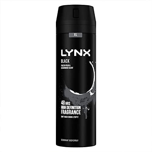 LYNX BODY SPRAY BLACK 200ML