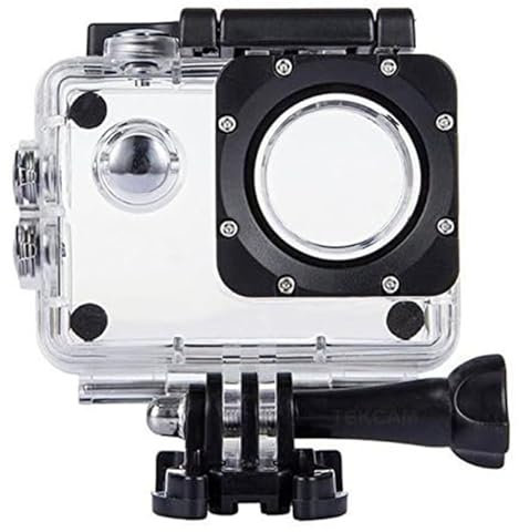Tek Professional SJ4000 WiFi wasserdichte Schutz Hülle für Akaso ek7000 ek5000 1080P/vikeepro 5,1 cm/vtin 4 K Wasserdicht Sport Action Kamera