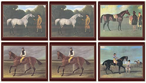 Clare Racehorses Klassische Untersetzer Lady