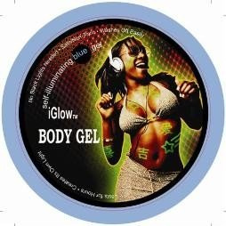 iGlow BLU - Pittura vernice per il corpo Fluorescente body paint - ORIGINALE