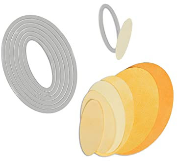 Sizzix 657563 Framelits Die 7 Set ovals
