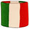 Flaggenfritze® Schweißband Flagge Italien - Unisex - Grün - 7 x 8 cm - Für Fußballfans und modebewusste Menschen - Viele Sportarten