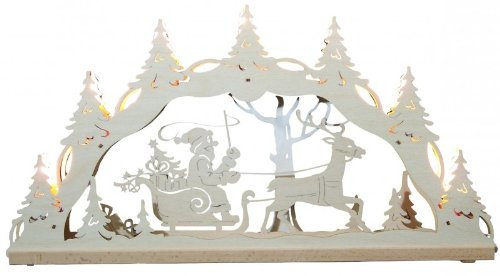 Weihnachtsleuchter, 7 x E10/34V/3W