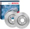 Bosch BD557 Bremsscheiben - ECE-R90 Zertifizierung - zwei Bremsscheiben pro Set