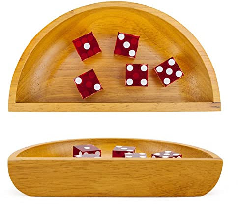 Wooden Craps Dice Boat