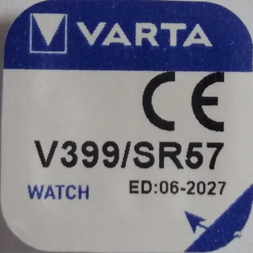 Coin cell 399, Varta V399, SR57, SR927W, 42mAh by AccuPower
