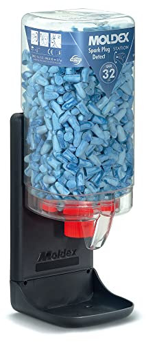 Moldex 785901 SNR32 Spark Plug Detect Earplug for Dispensing Station, Pack of 500