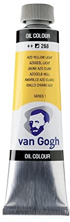 Van Gogh Oil Colour Paint, 40ml Tube, AZO Yellow Light 268